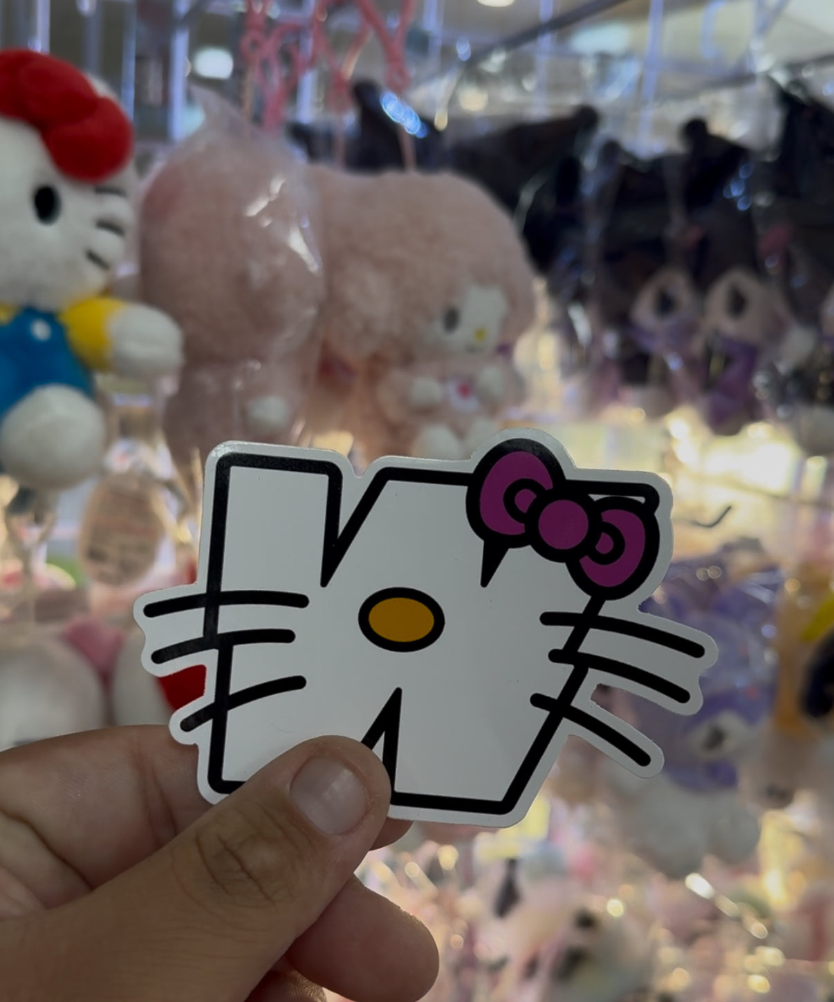 Westside cat sticker